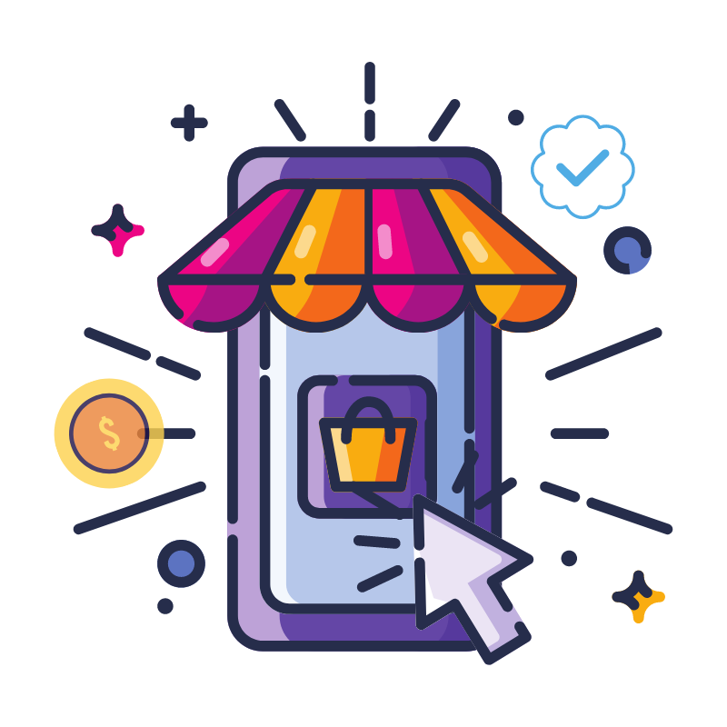 Loja virtual com App próprio