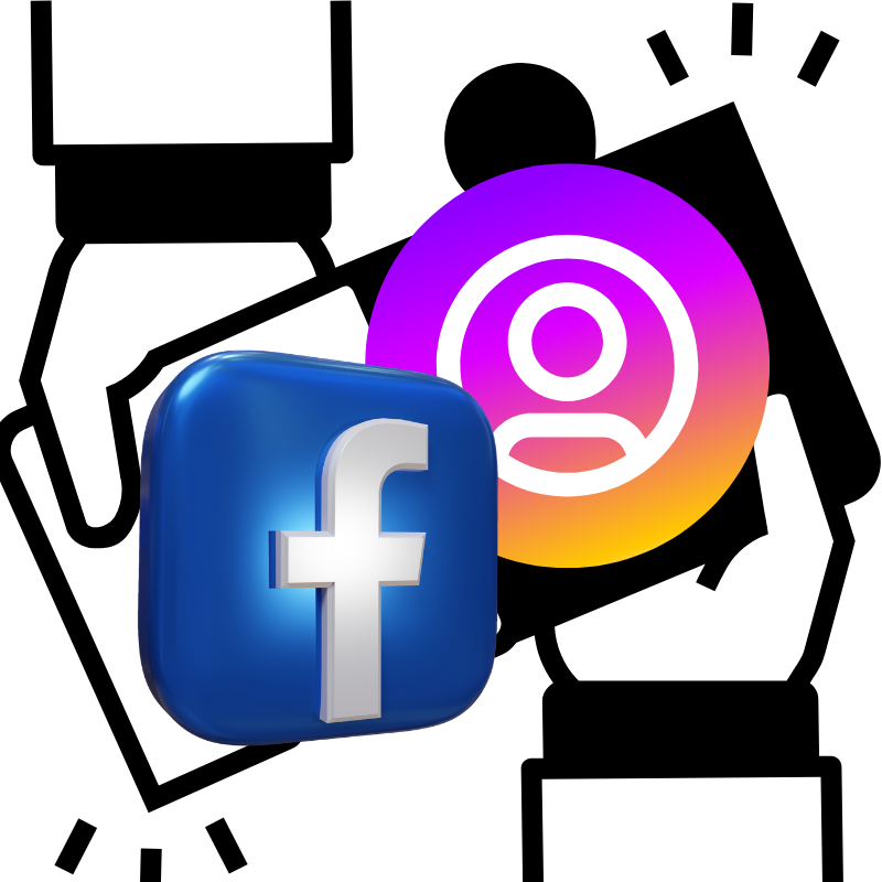 Integração Instagram Shopping Você pode integrar a sua loja à sacolinha do Facebook ou do Instagram, assim alavancar suas vendas pelas redes sociais!