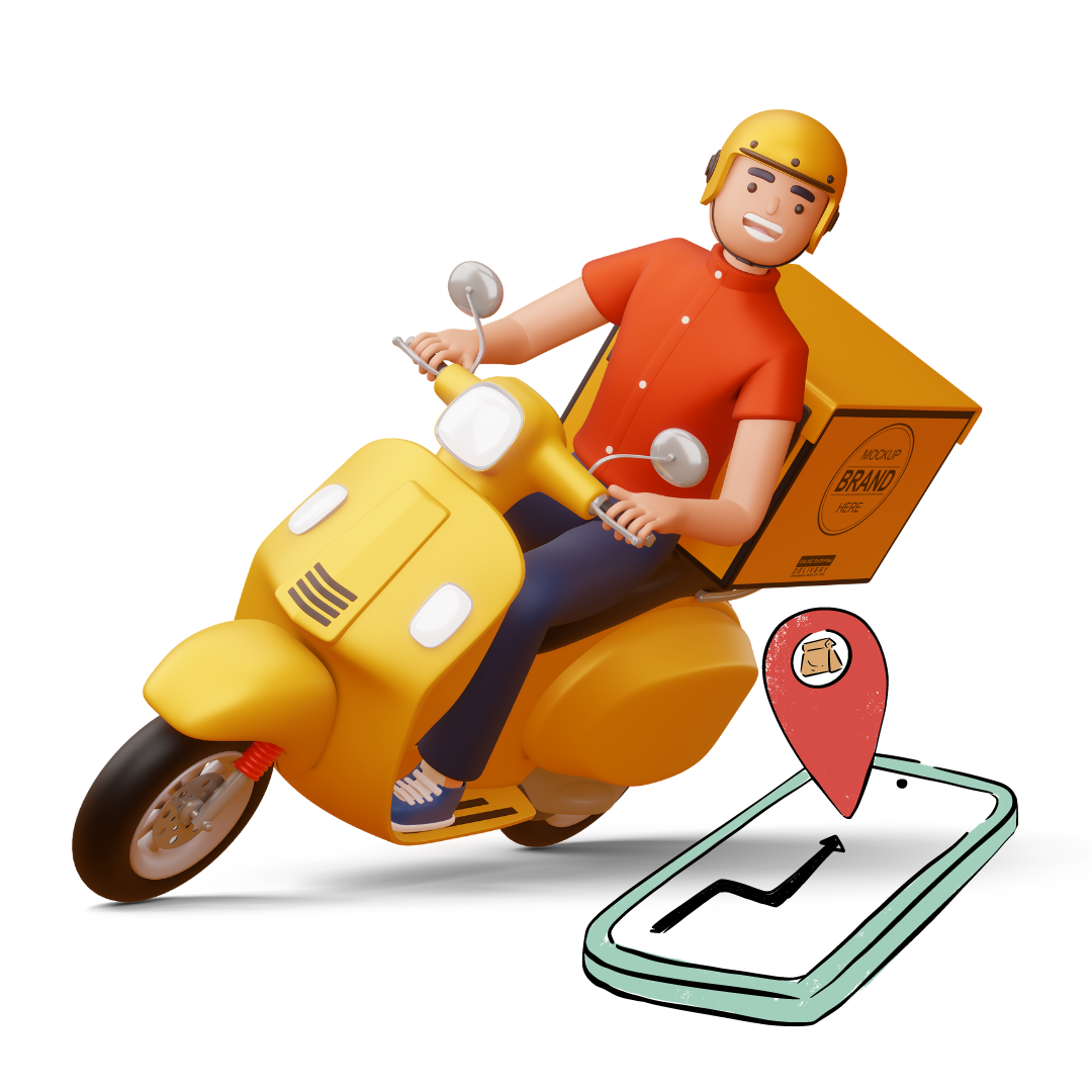 Agilize suas entregas, cadastre seus entregadores, envie o pedido direto para o whatsapp do entregador